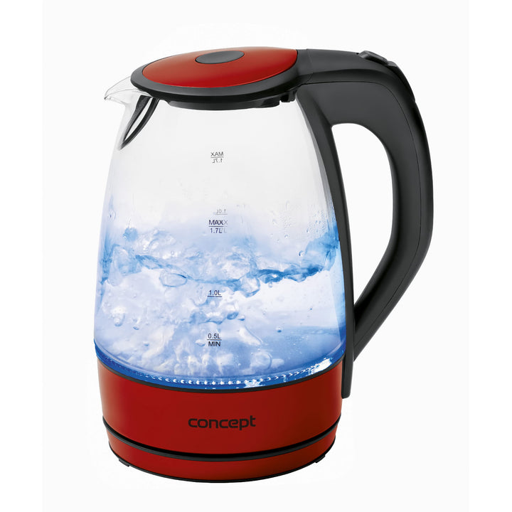 Concept waterkoker, glas, inhoud 1.7L, RK4030RE