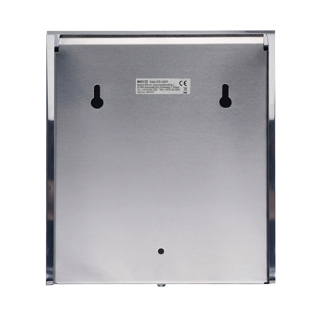 Zonne-energie LED lamp met huisnummer Maclean Energy MCE 172