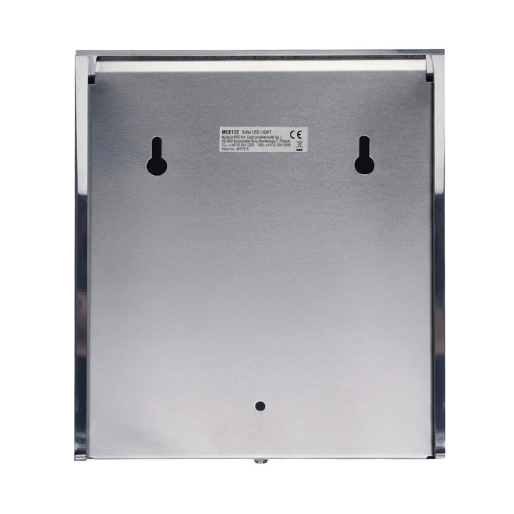 Zonne-energie LED lamp met huisnummer Maclean Energy MCE 172