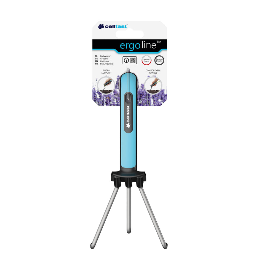 Cellfast cultivator, ergonomische handgreep, roestvrij staal, Ergo