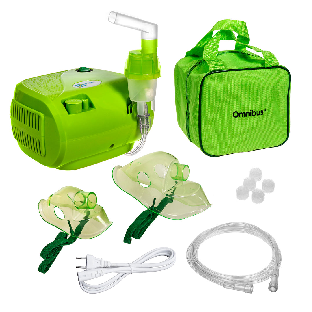 Inhalator BR-CN116B Omnibus groen + groene zak