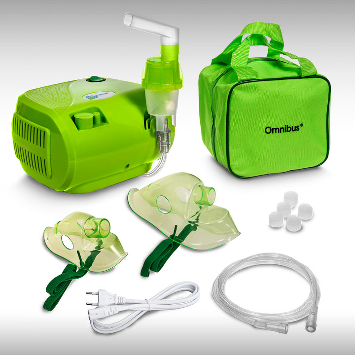 Inhalator BR-CN116B Omnibus groen + groene zak