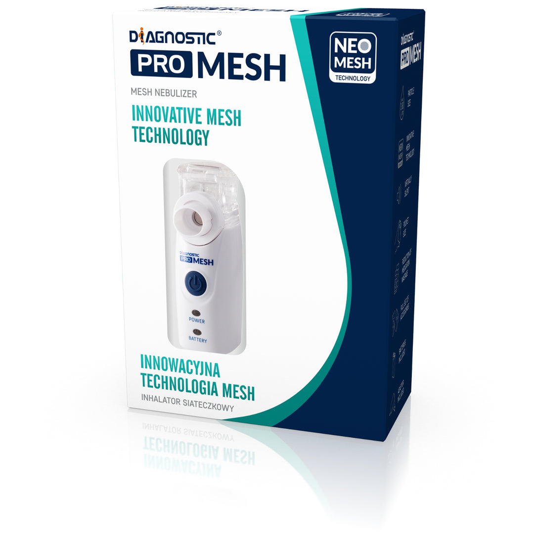 Diagnostic Pro Mesh reticulaire inhalator Handig zakformaat