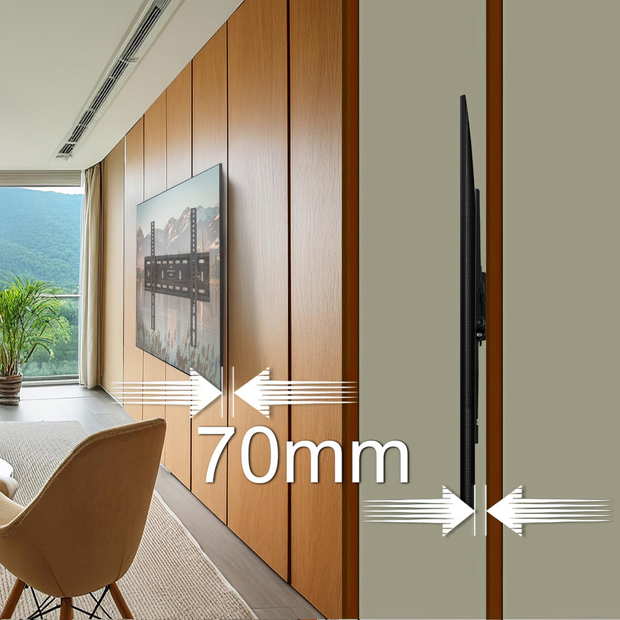 TV Muurbeugel 26-65 inch max vesa 400x400 Maclean MC-778 zwart