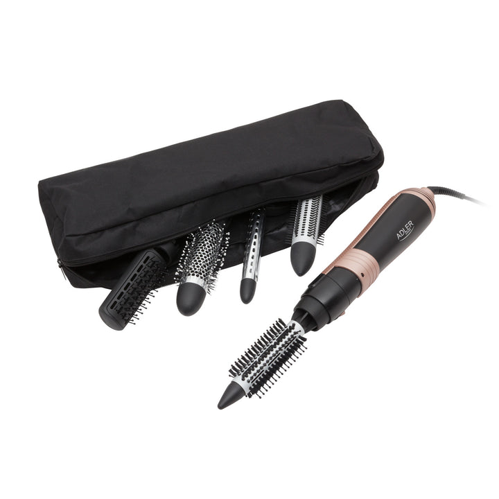 Adler krultang-droogtang, multifunctioneel, 6 opzetstukken, 2 temperatuurstanden, 1000W, AD 2022