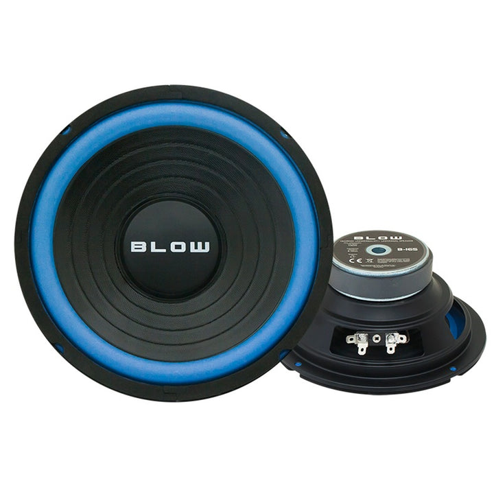 Bass Speaker 100W 8 Ohm 6.5 "Blow B-165 papierschuim Suspension papier