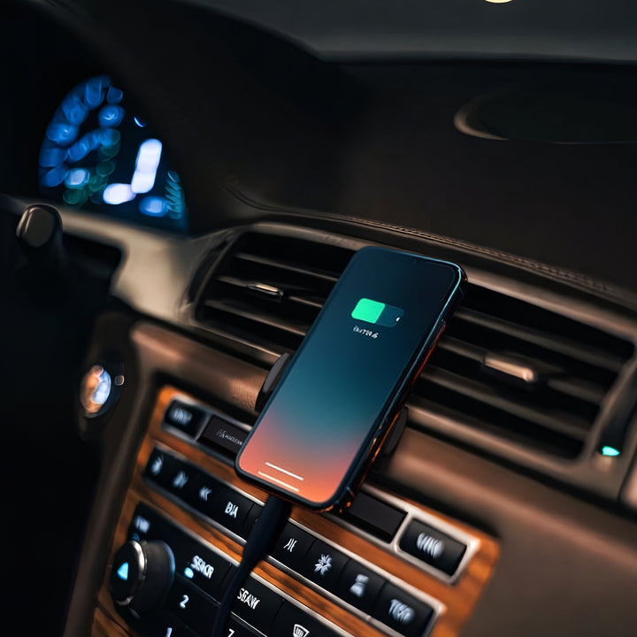 Universele houder voor mobiele telefoons met eenvoudige installatie in de CD-slot in bijna alle autos
