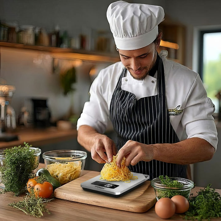 Digitale keukenweegschaal met Anti-slip voeten GreenGBlue GB170