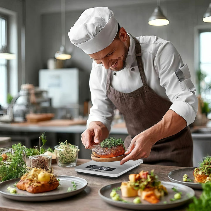 Digitale keukenweegschaal met Anti-slip voeten GreenGBlue GB170