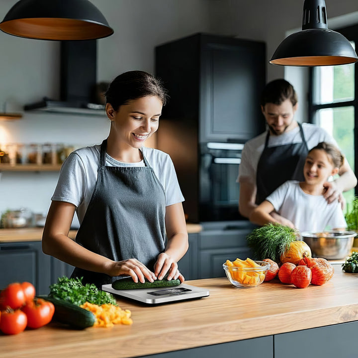 Digitale keukenweegschaal met Anti-slip voeten GreenGBlue GB170