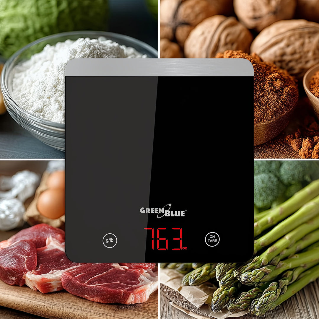 Digitale elektrische keuken Weegschal GB171 in zwart