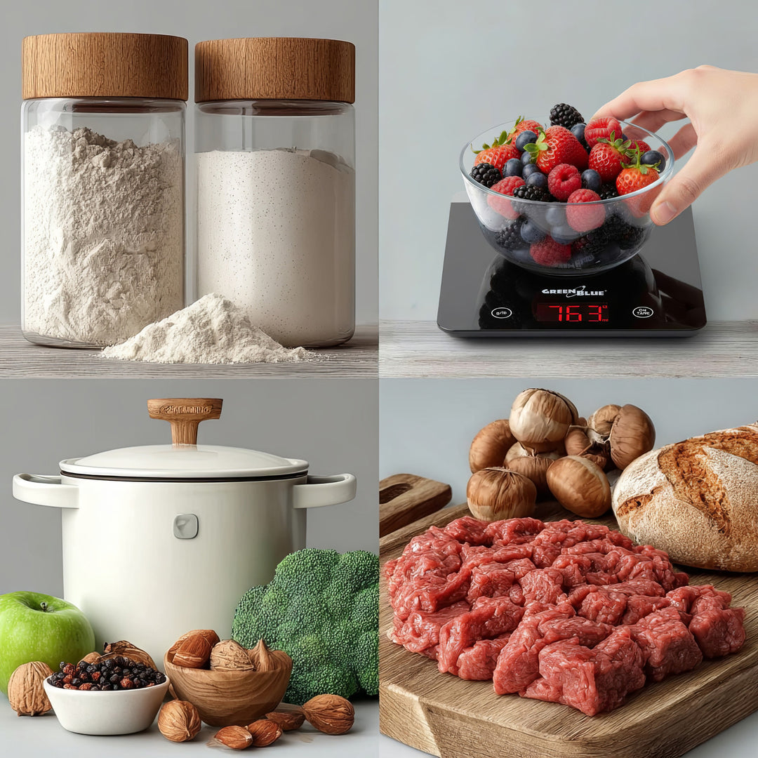 Digitale elektrische keuken Weegschal GB171 in zwart