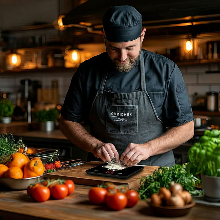 Digitale elektrische keuken Weegschal GB171 in zwart