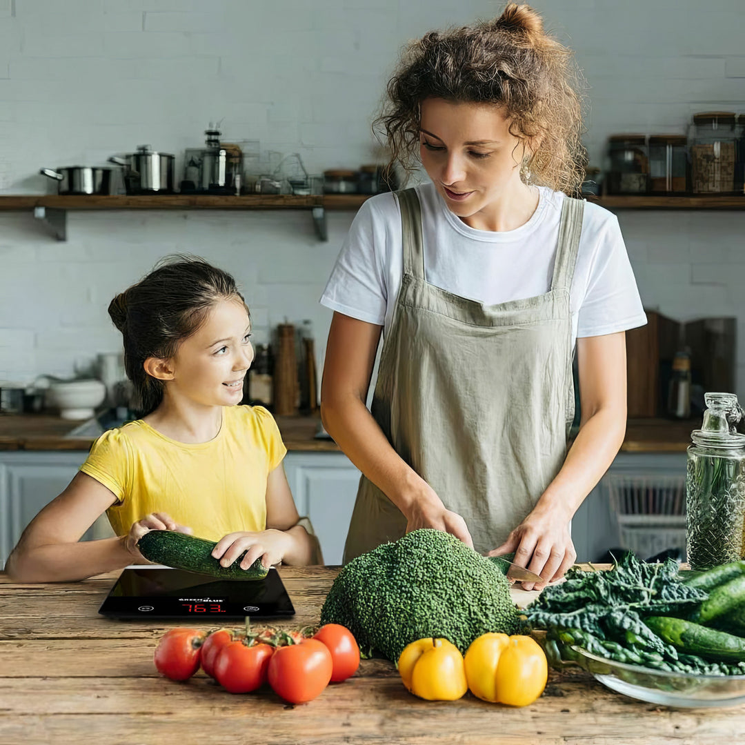 Digitale elektrische keuken Weegschal GB171 in zwart