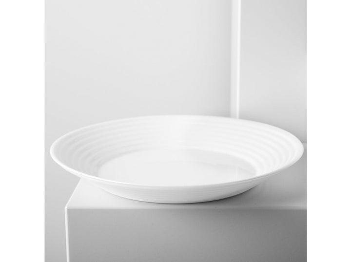 Rond Eetbord 25cm Luminarc Harena Wit Servies