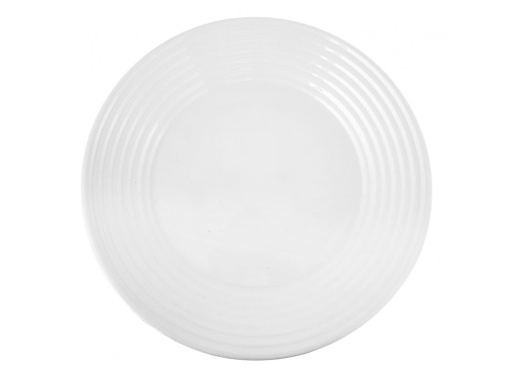 Rond Eetbord 25cm Luminarc Harena Wit Servies