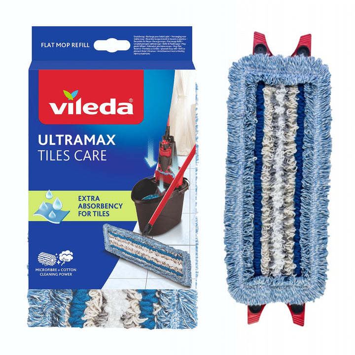 Vileda-mopkop, voor het reinigen van tegels en PVC, Ultramax Tiles Care