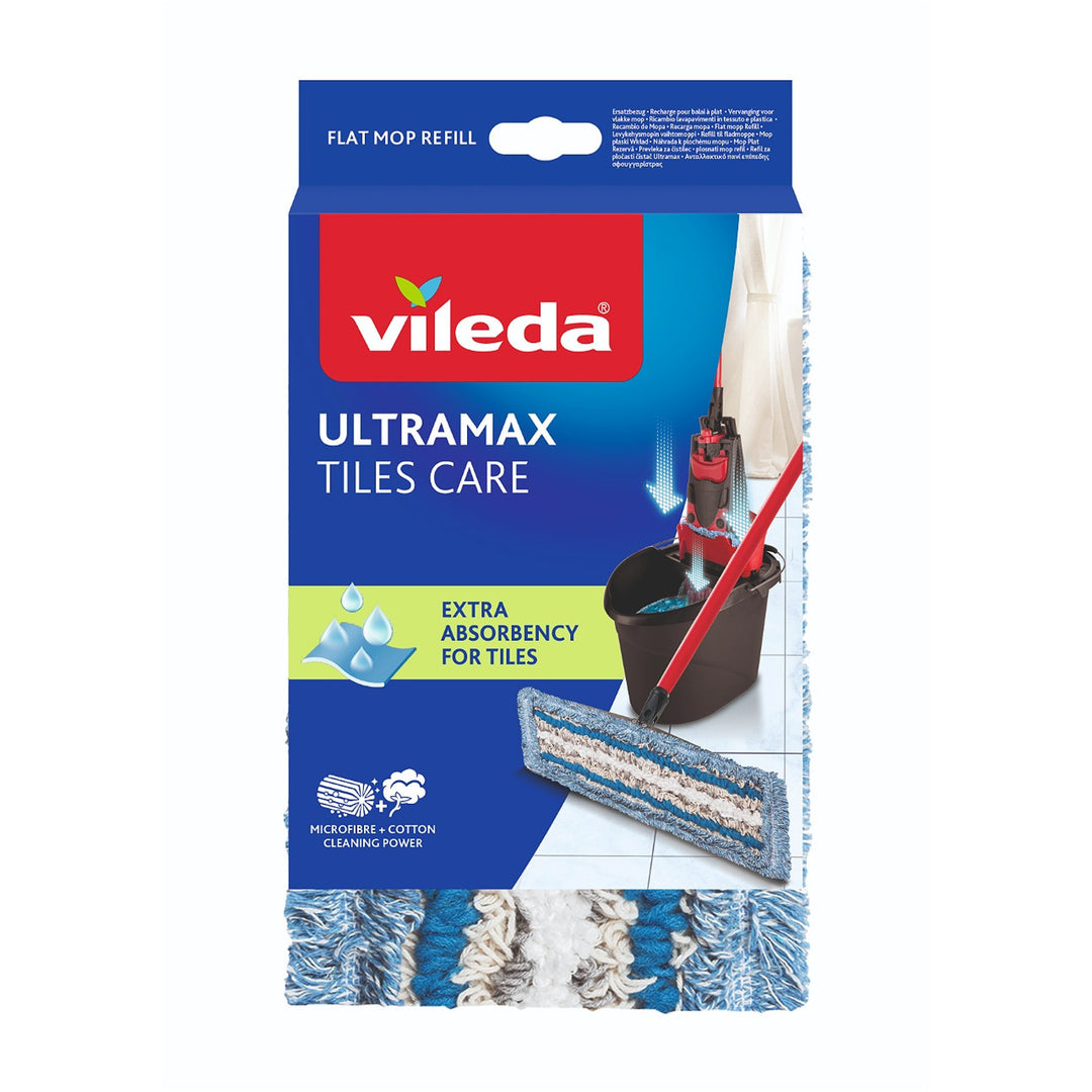 Vileda-mopkop, voor het reinigen van tegels en PVC, Ultramax Tiles Care
