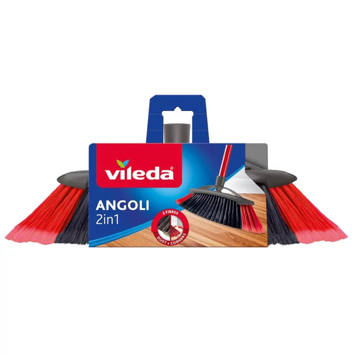 2 in 1 Vileda XXL VILEDA 2 in 1 XXL XXL Twee soorten borstelharen met palen