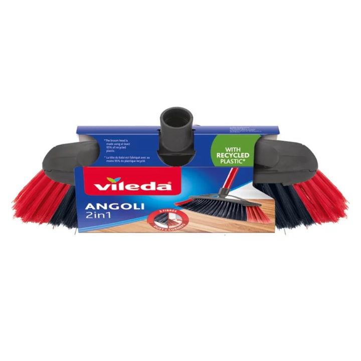 2 in 1 Vileda XXL VILEDA 2 in 1 XXL XXL Twee soorten borstelharen met palen