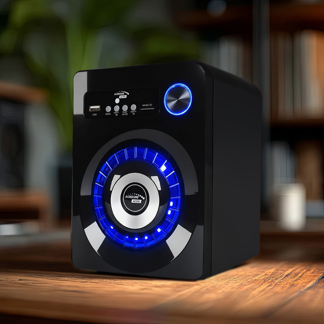 Bluetooth 2.1 Audiocore AC910 luidspreker FM-radio, TF-kaartingang, AUX, USB-voeding