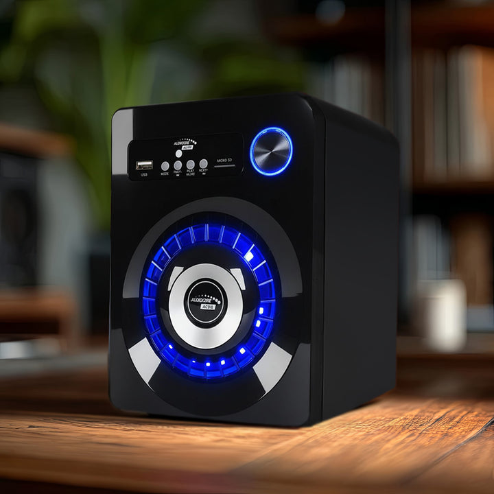 Bluetooth 2.1 Audiocore AC910 luidspreker FM-radio, TF-kaartingang, AUX, USB-voeding