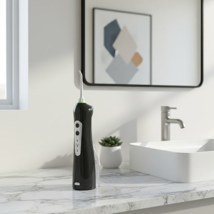 Promedix PR-770 Draadloze dental irrigator Elektrische water-flosser  IPX7 8.5 Bar (4 sproeiers)