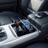 Sigarettenaansteker-matsplitser, voltmeter, 3 sigarettenaansteker-aansluitingen, 1xQuick Charge 3.0, 3xUSB 6.8A, 1x Power Delivery 18W, Maclean MCE218, Max 120W