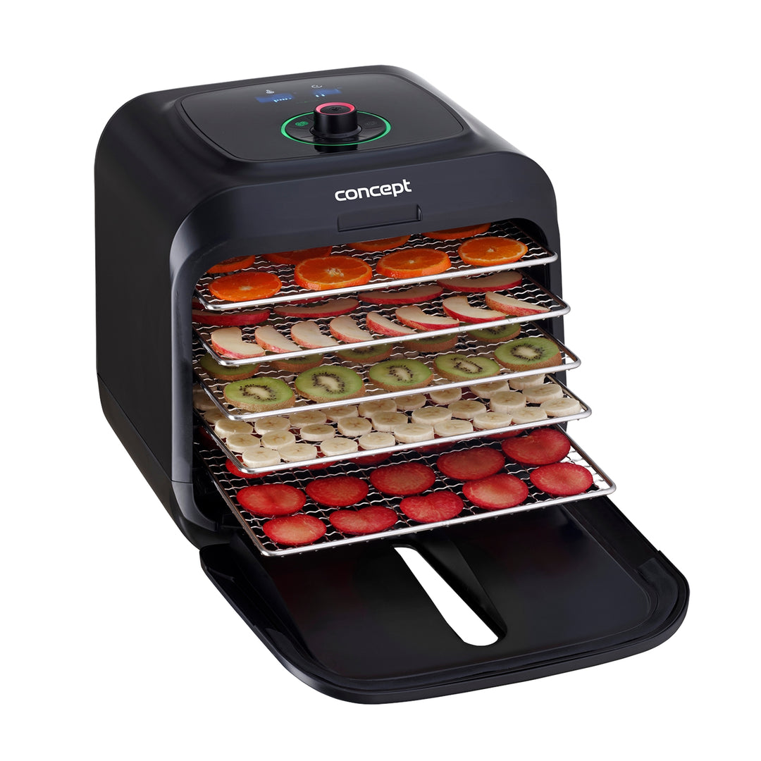 Concept Infra 500W Food Dryer: fruit, groenten, champignons, kruiden, bloemen en vlees