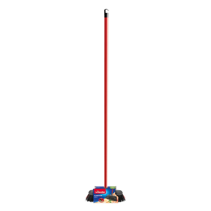 Vileda buitenbezemborstel met steel Garden 2in1