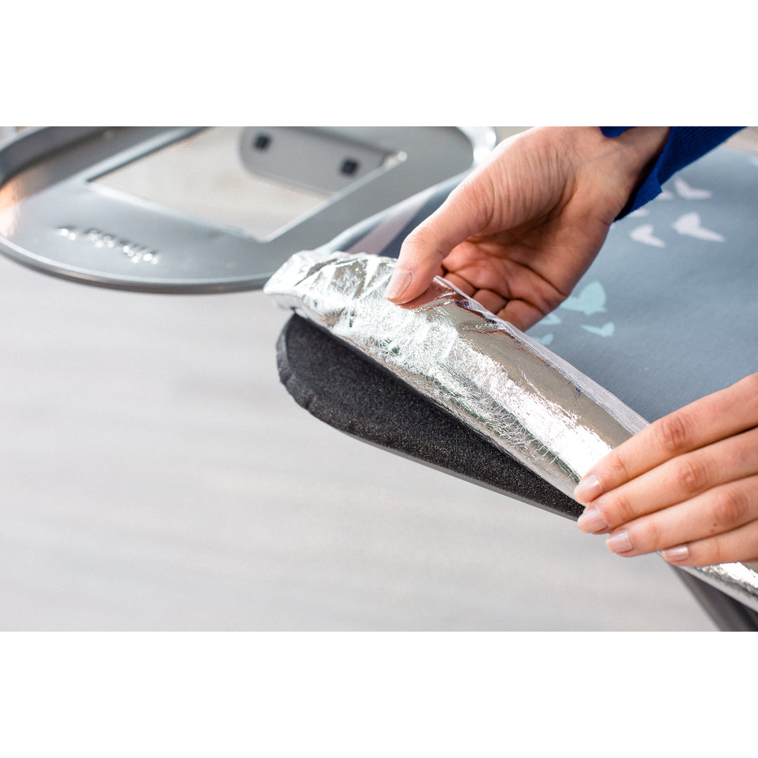 Strijkplank Total Reflect Plus hoes met 100% metaallaag