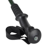 Aluminium Nordic Walking-stokken, 65-135 cm, telescopisch, groen