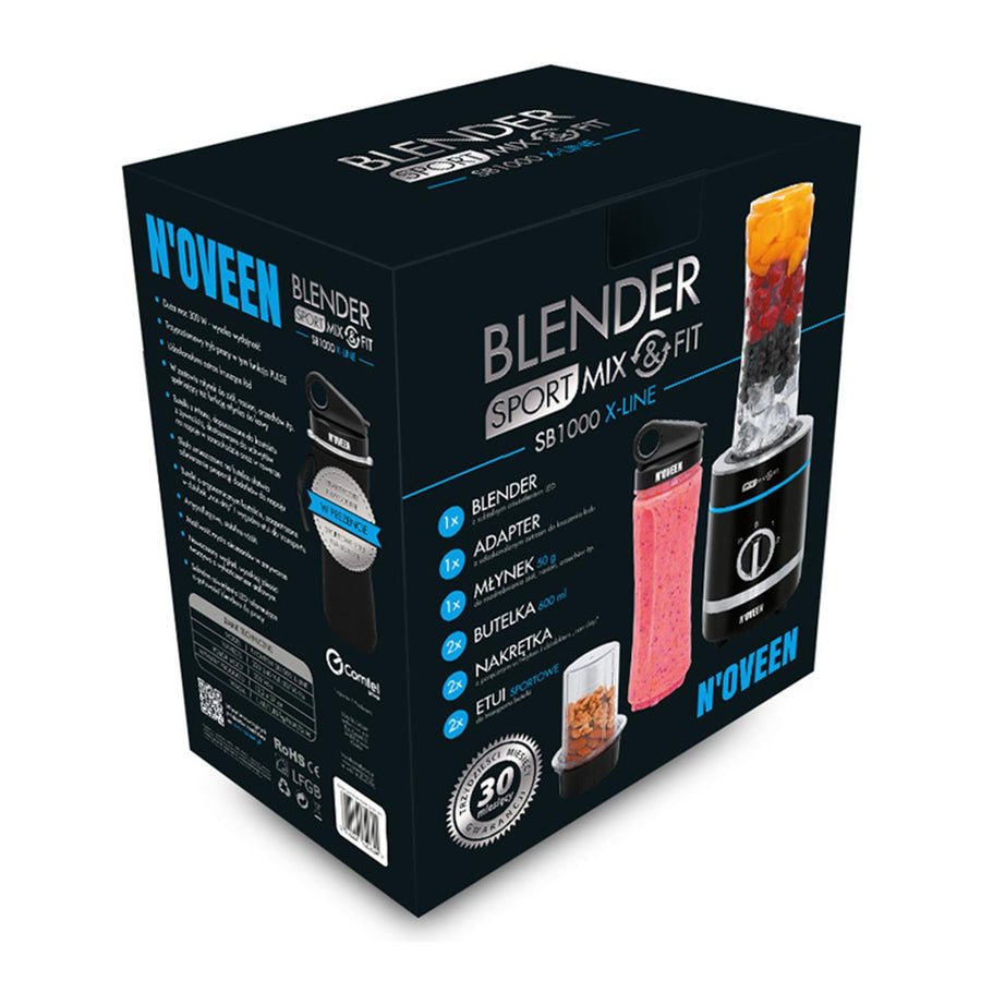 Noveen Sport Mix & Fit SB1000 X-line blender met kan