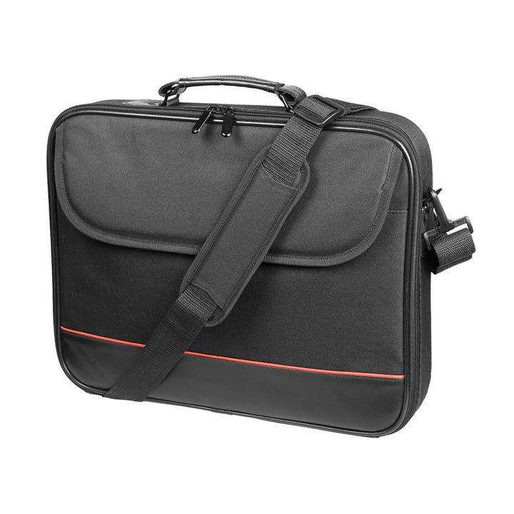 17'' Tracer-laptoptas, buitenvak met klittenbandsluiting, tweewegritssluiting, Straight