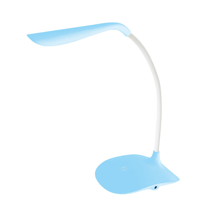 Platinet bureaulamp, flexibele arm, 3.5W, blauw, PDL01BL