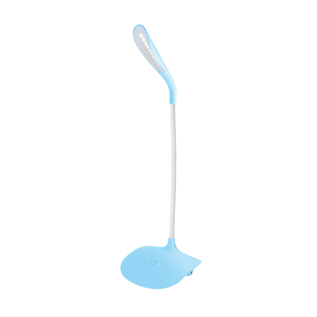 Platinet bureaulamp, flexibele arm, 3.5W, blauw, PDL01BL