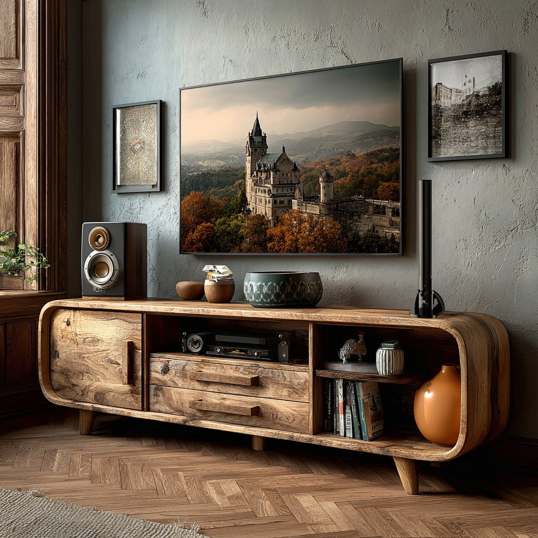 Binnenantenne TV Radioantenne DVB-T2 HEVC - LTE DAB FM 100dBμV