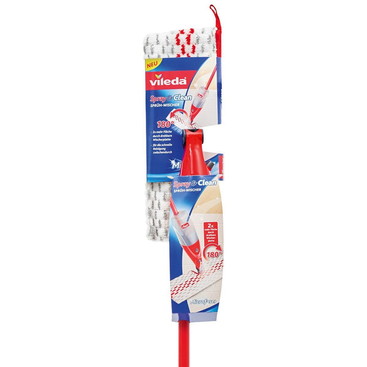 Vileda Mop Spray & Clean  - Mop met roterende reiniger