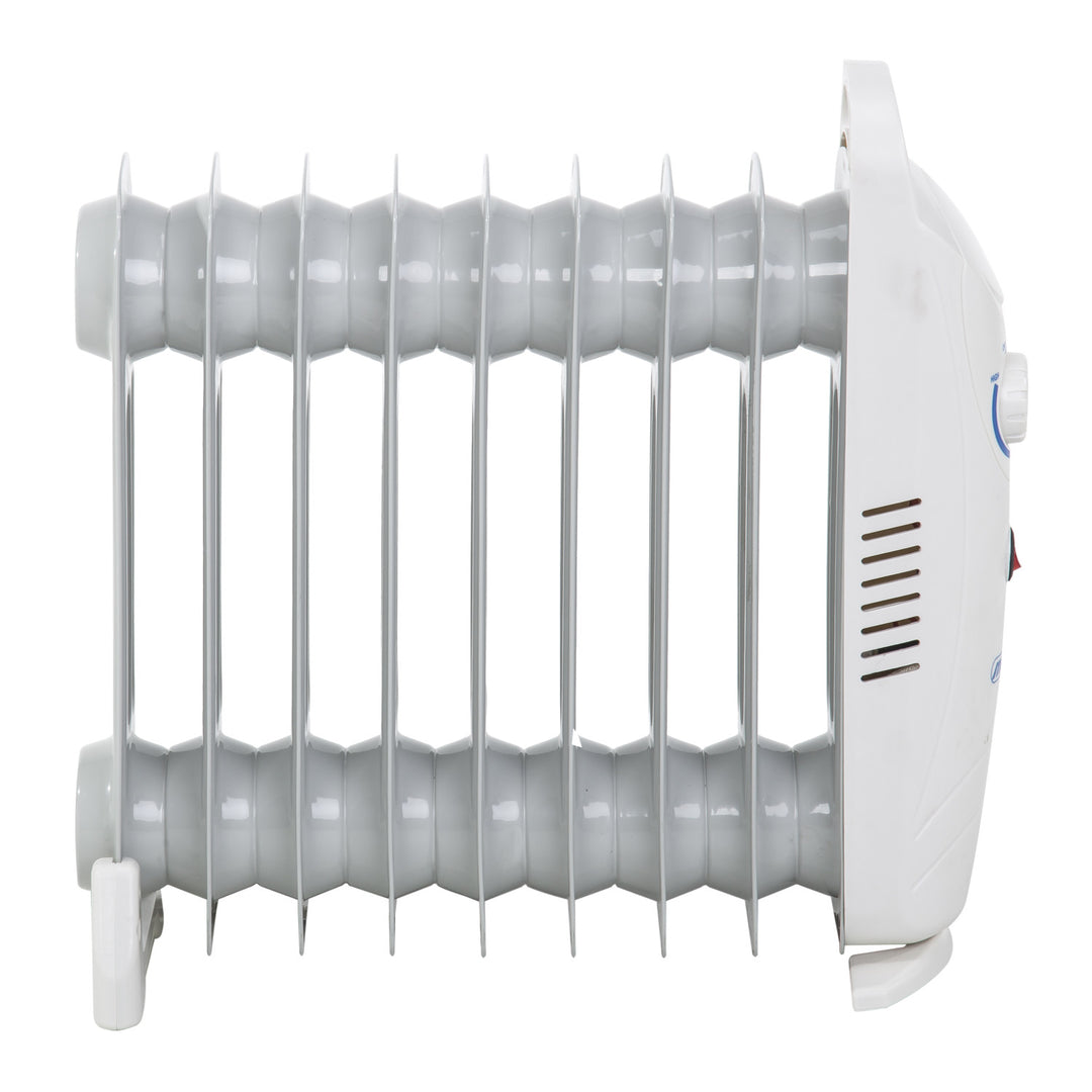 Mesko oliekachel, 9 vinnen, 1000W, temperatuurregeling, grijs, MS 7805