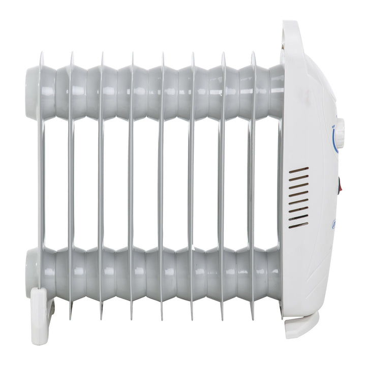 Mesko oliekachel, 9 vinnen, 1000W, temperatuurregeling, grijs, MS 7805