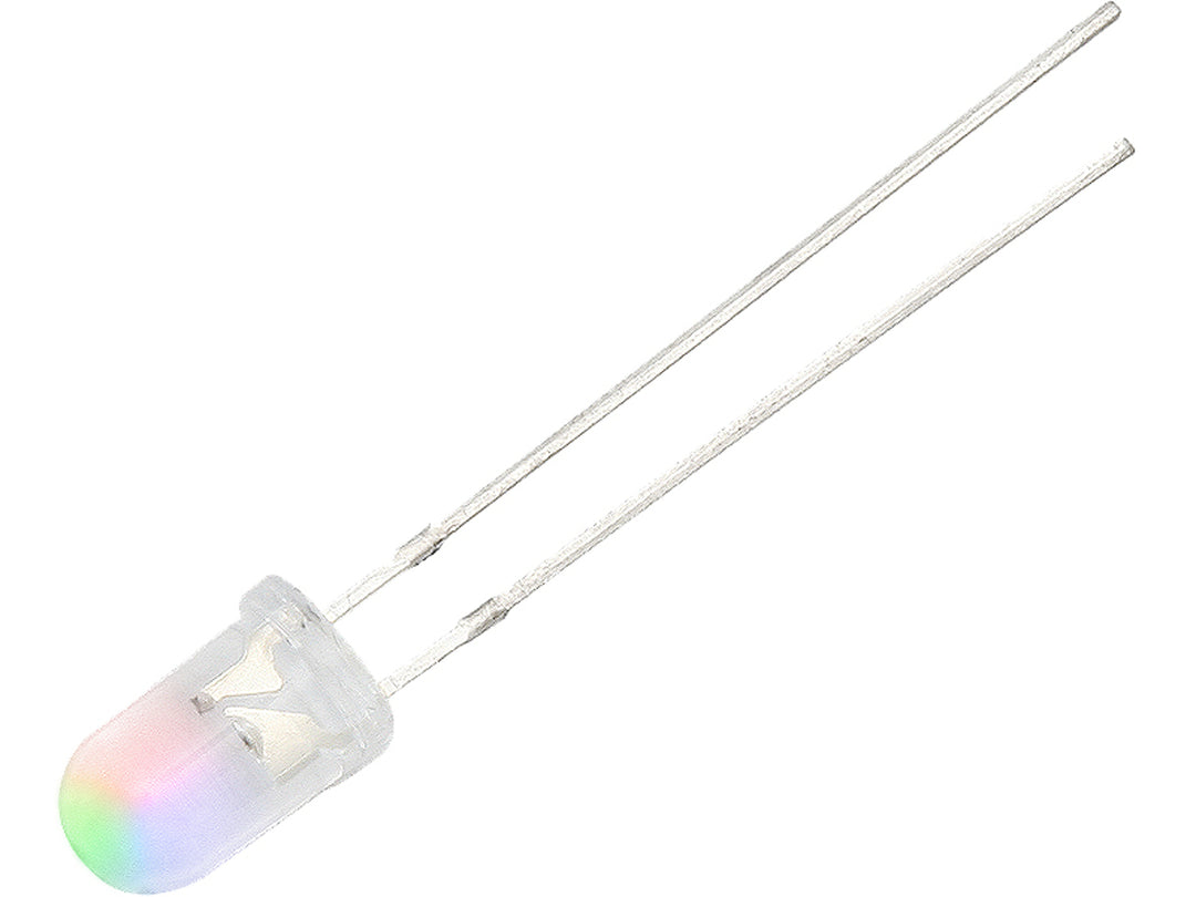 3 mm RGB LED langzaam veranderende 3 kleuren. 3V voeding