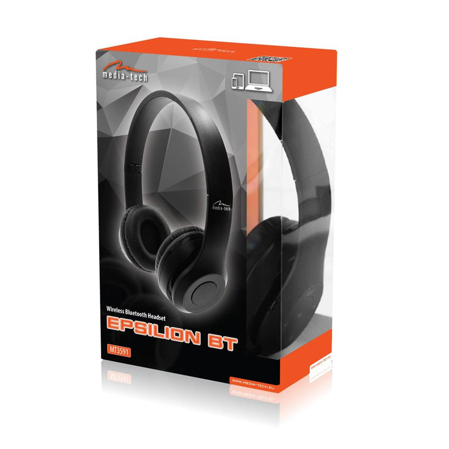Media-Tech draadloze hoofdtelefoon, Bluetooth 5.1, FM-radio, MT3591