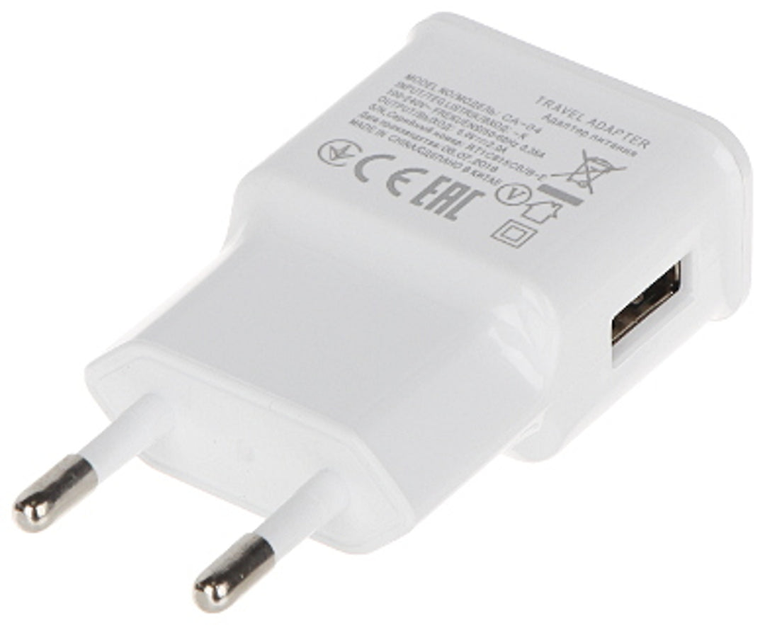 USB-oplader CA-04 5V 2A Travel wit 100-240V