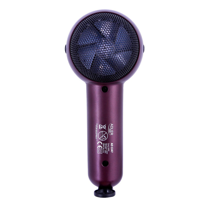 Adler AD 2247 1400 W droger 2 vermogensregelingsniveaus
