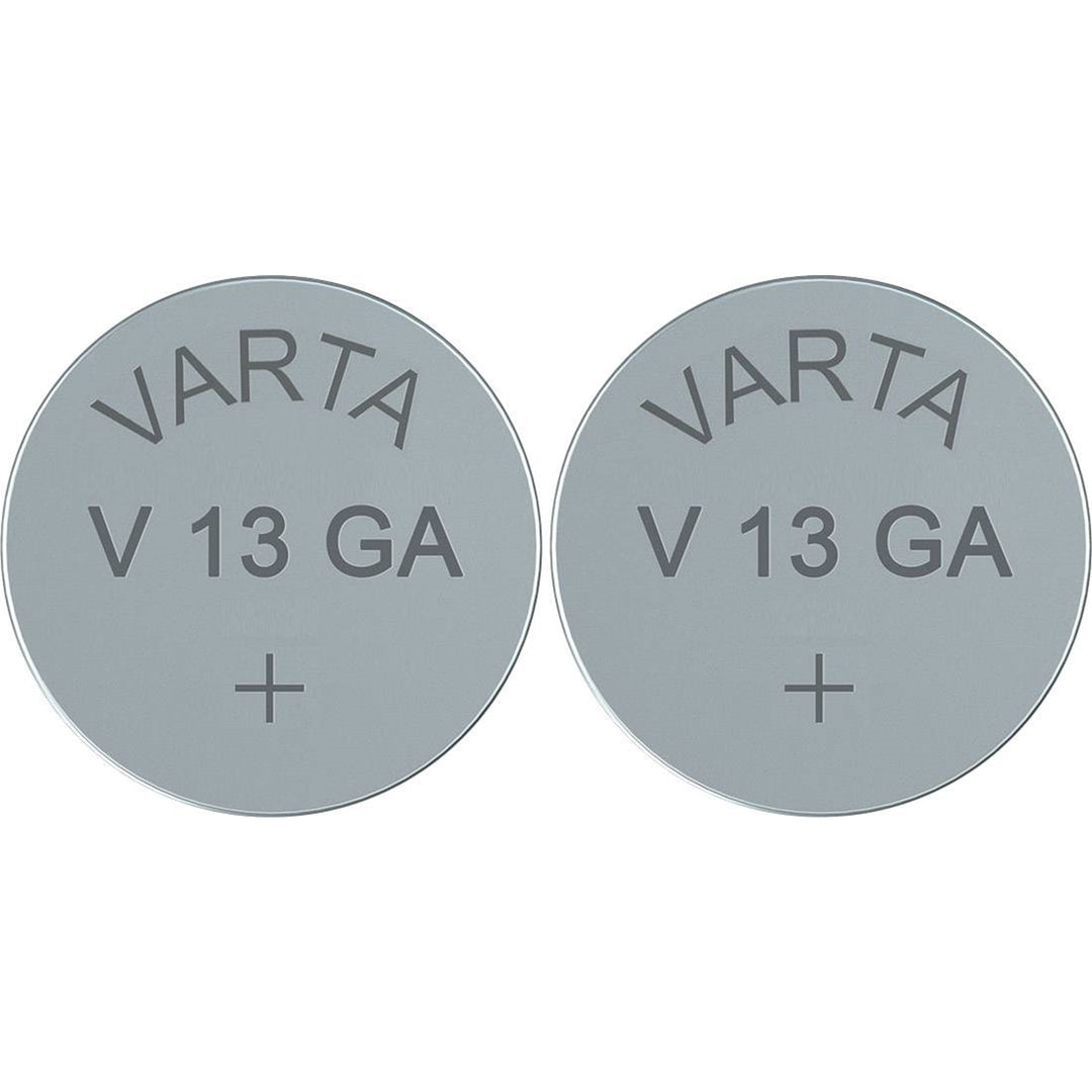 2x Varta V13GA LR44 AG13 Alkaline batterijen, van hoge kwaliteit