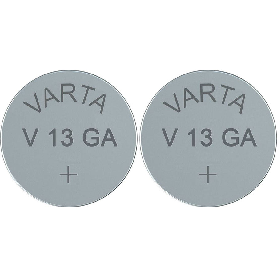 2x Varta V13GA LR44 AG13 Alkaline batterijen, van hoge kwaliteit