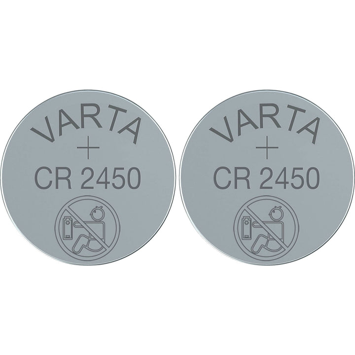 BATTERIJ CR2450 3V LITOWA VARTA PROFESSIONAL - 2 stuks
