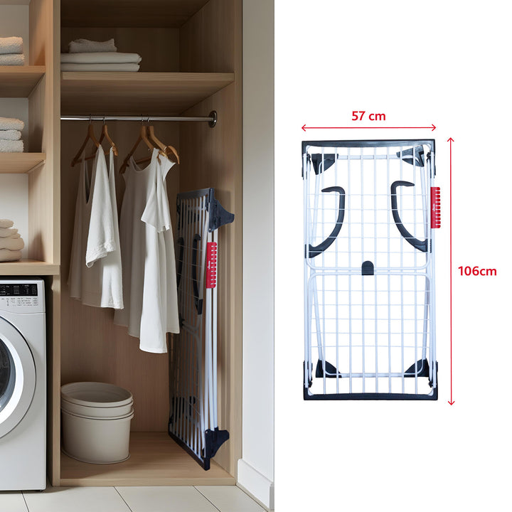 Vileda Premium 2-in-1 wasdroger met vleugelslot
