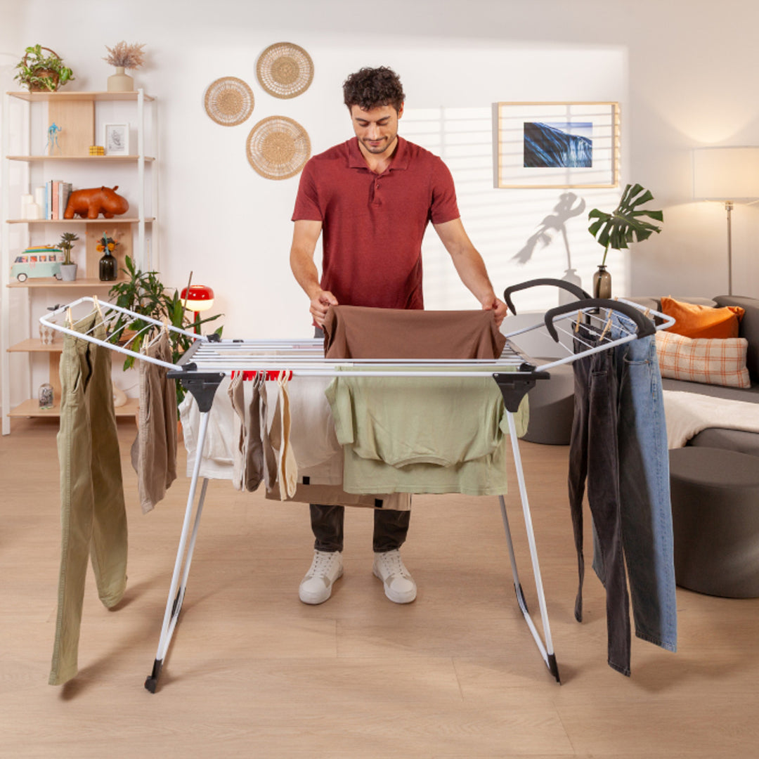 Vileda Premium 2-in-1 wasdroger met vleugelslot