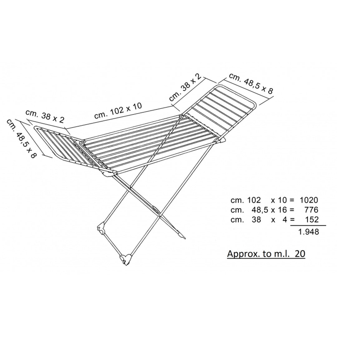 Vileda 100 wasmachine, bestand tegen roest en barre weersomstandigheden